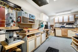 Work,Shop,In,Garage,With,Tools,And,Equipment