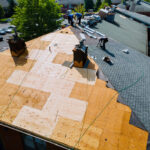 Roof,Repairs,Old,Roof,Replacement,With,New,Shingles,Of,An